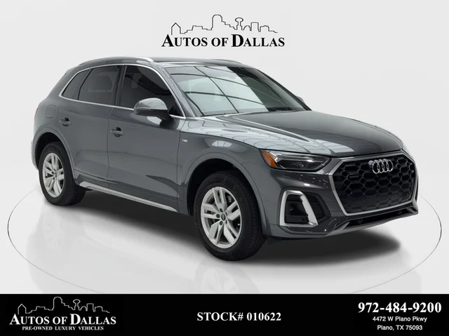 2024 Audi Q5 45 S line Premium CAM,PANO,HTD STS,BLIND SPOT,18