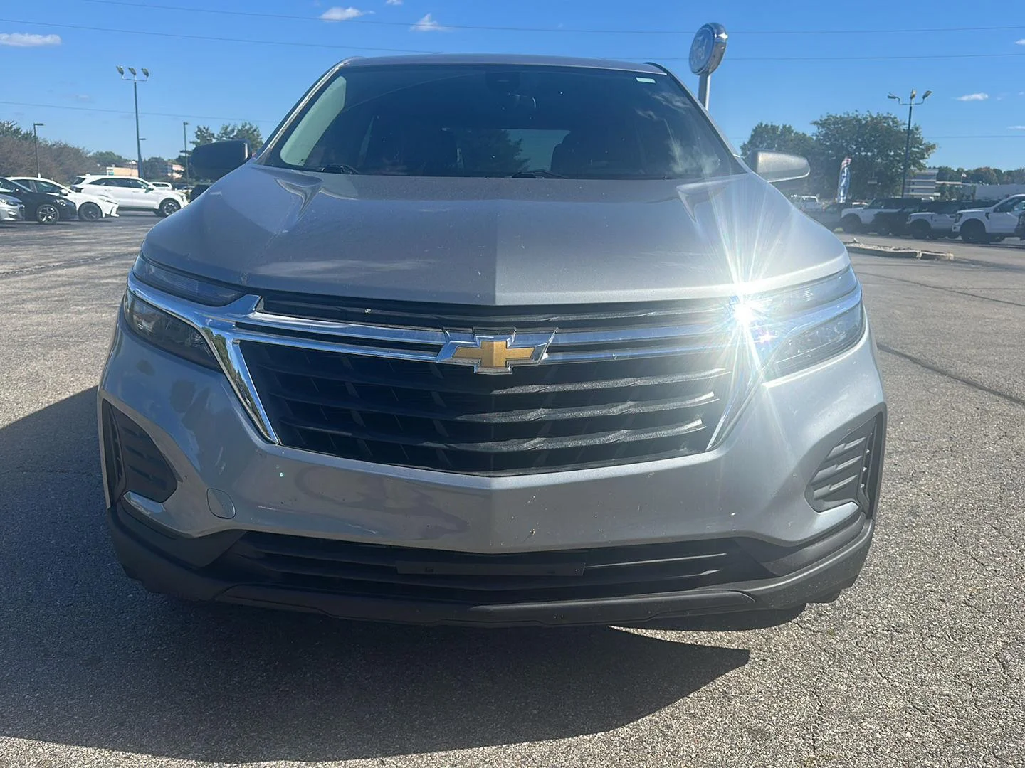 Used 2024 Sterling Gray Metallic Chevrolet LS image 2