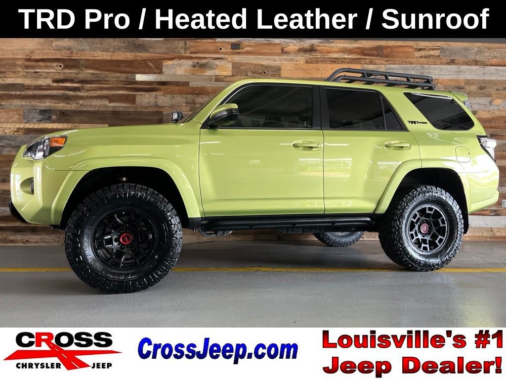 Used 2022 Lime Toyota TRD Pro image 1