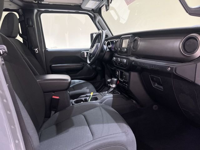 Used 2021 Gray Jeep Unlimited Sport image 24
