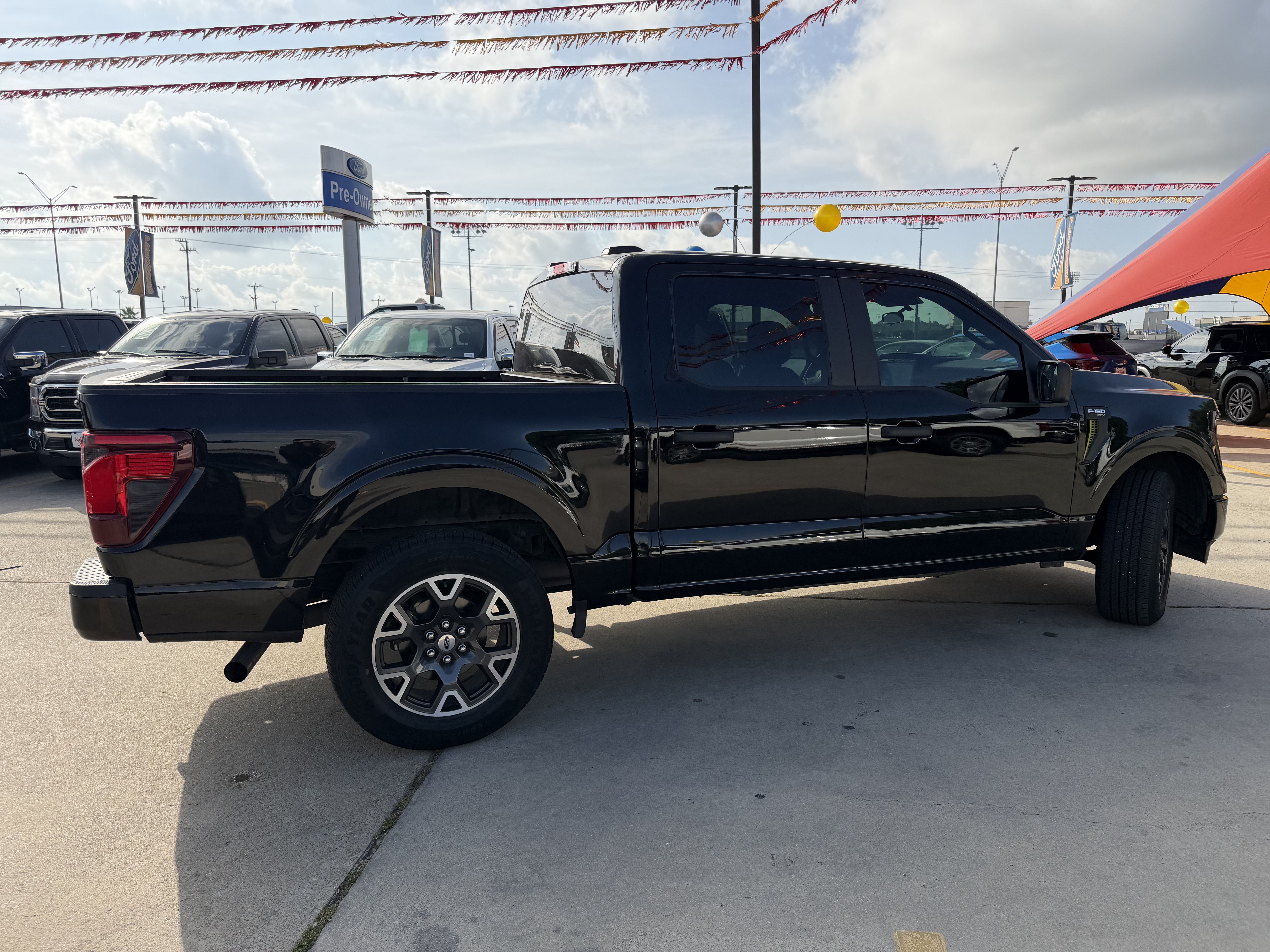 Used 2024 Agate Black Metallic Ford STX image 5