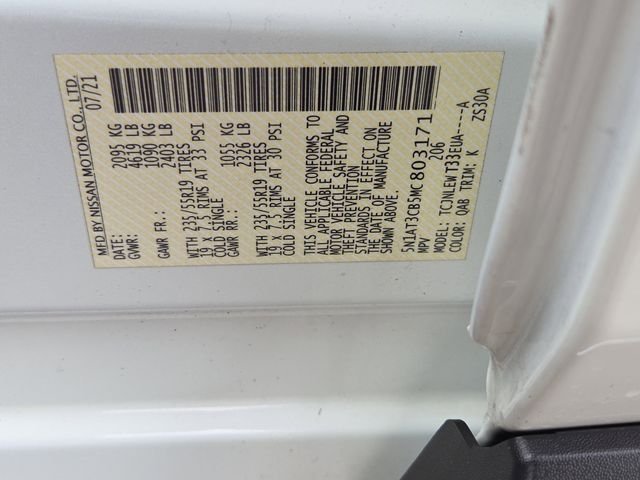 Used 2021 Pearl White Nissan SL image 7