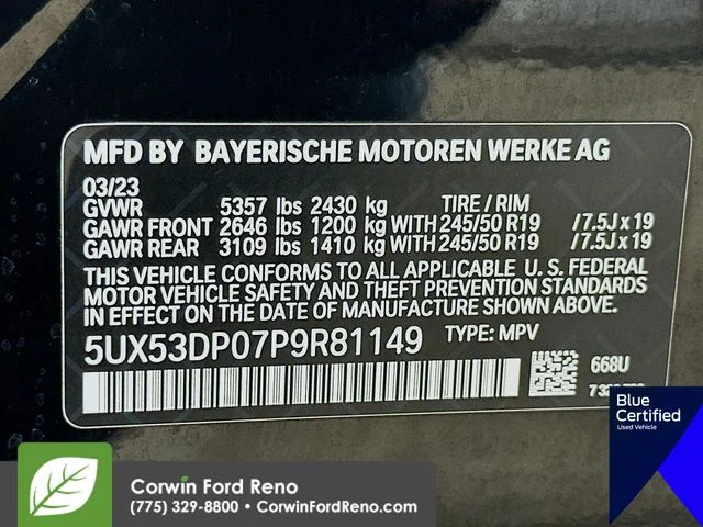 Used 2023 Jet Black BMW xDrive30i image 38