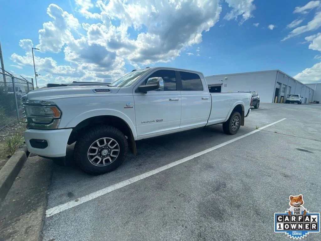 Used 2020 White Ram Laramie Longhorn image 1