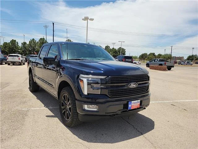 Used 2024 Antimatter Blue Metallic Ford Platinum 4x4 SuperCrew Cab 5.5 ft. box 145 in. WB image 6