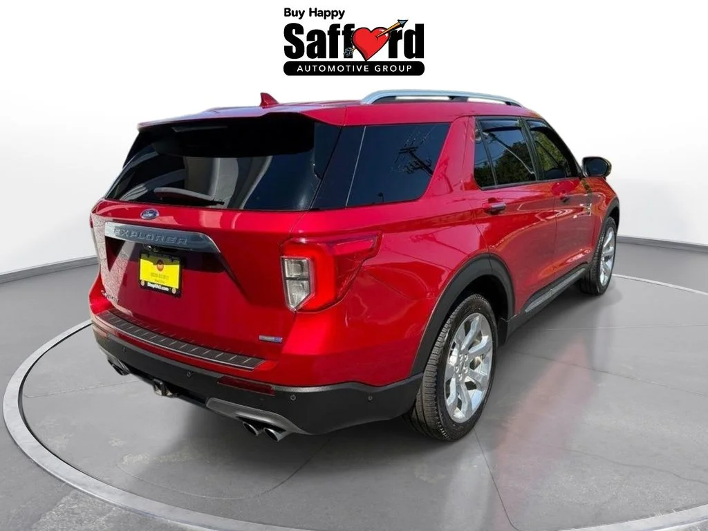Used 2020 Red Ford Platinum image 7