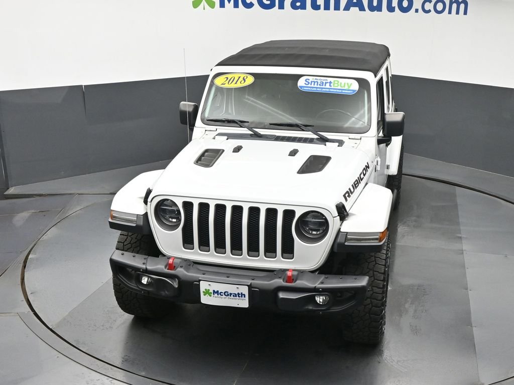 Used 2018 White Jeep Unlimited Rubicon image 27