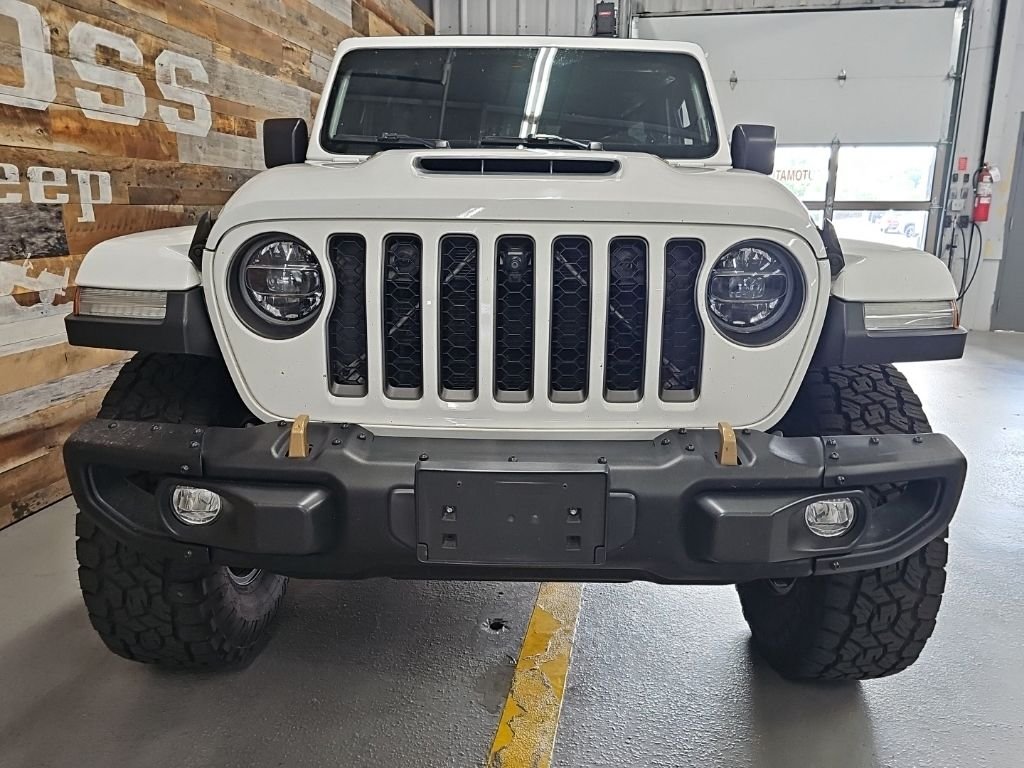 Used 2021 Bright White Clearcoat Jeep Unlimited Rubicon 392 image 4