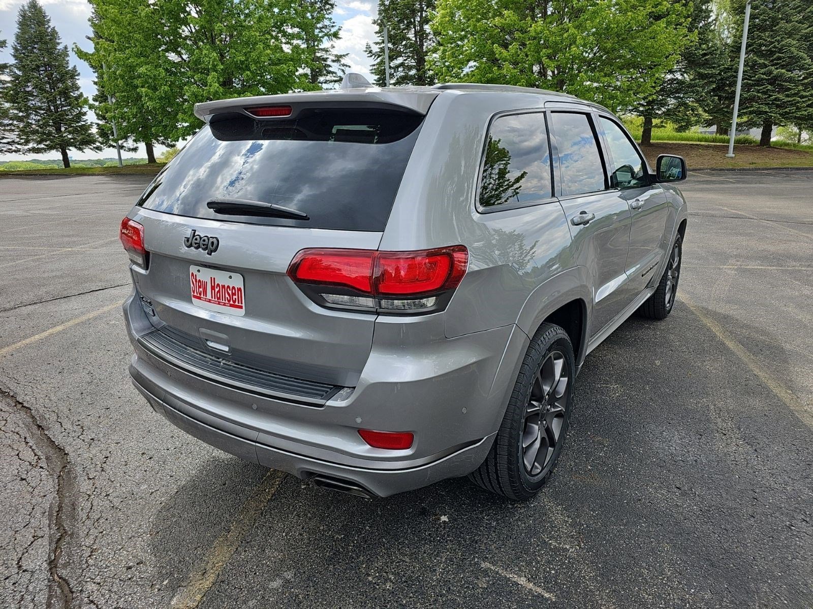 Used 2021 Billet Silver Metallic Clearcoat Jeep High Altitude image 5