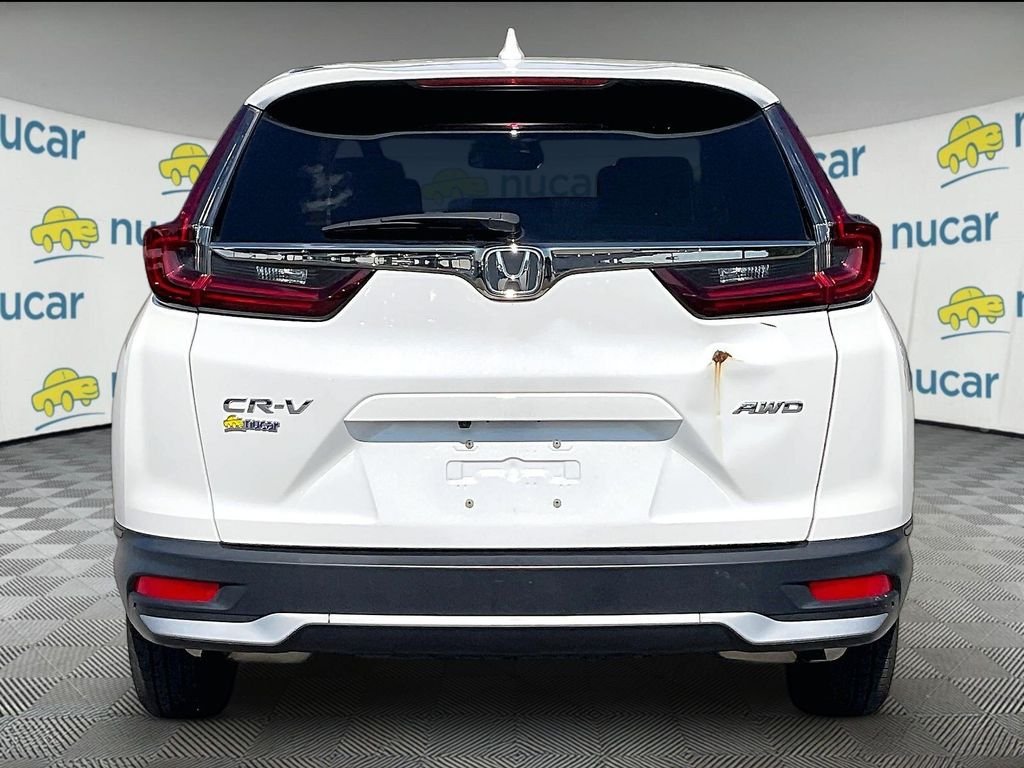 Used 2022 Platinum White Pearl Honda EX image 5