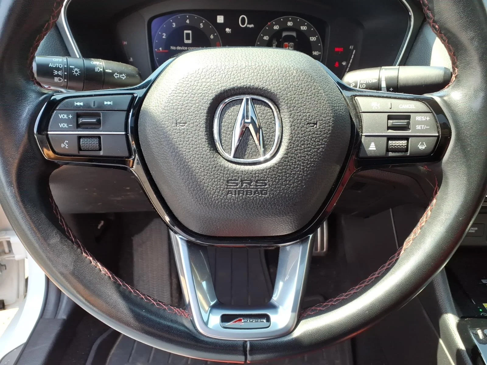 Used 2024 Platinum White Pearl Acura A-SPEC TECH image 11