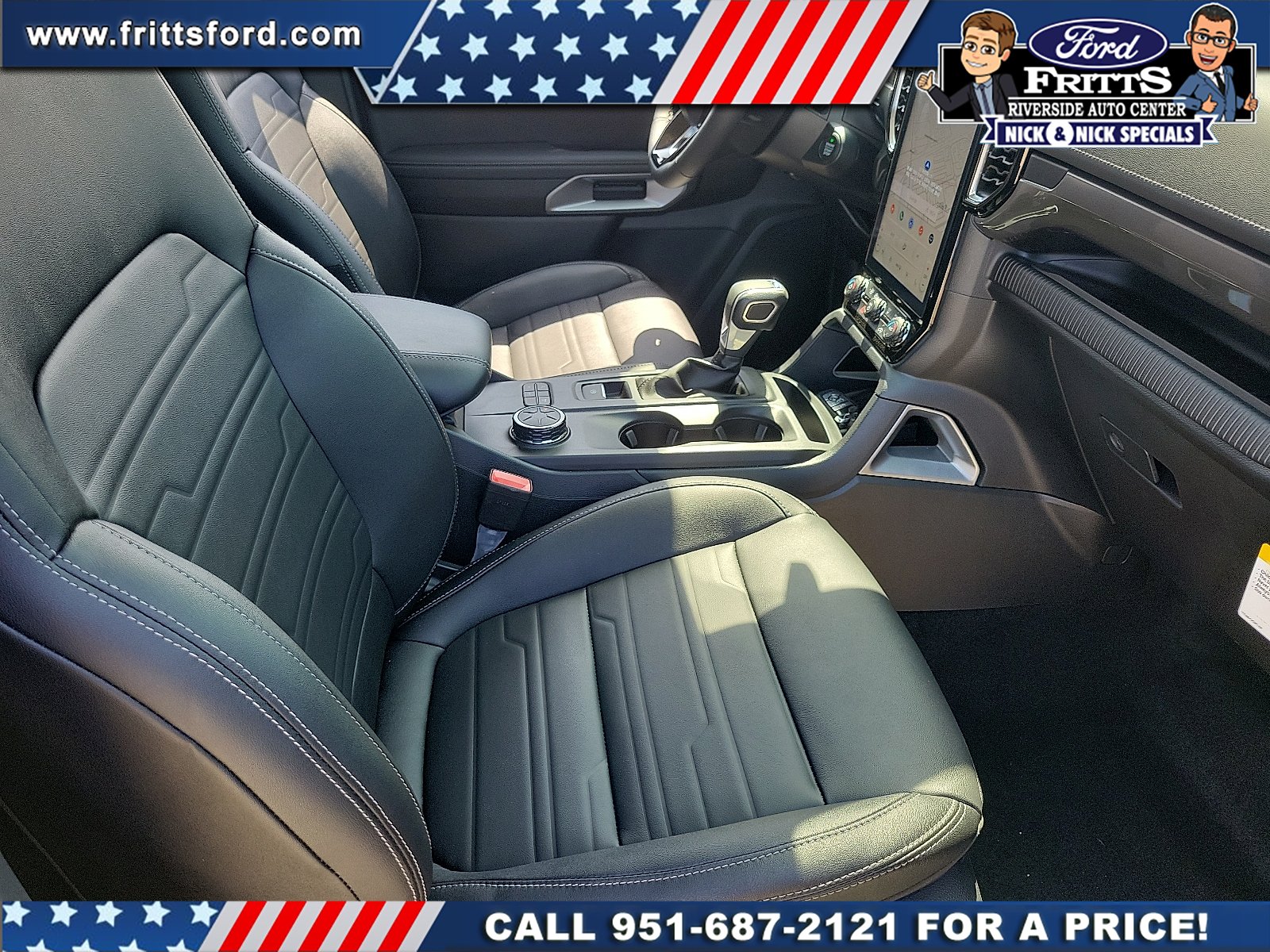 New 2025 Azure Gray Metallic Tri-coat Ford LARIAT® image 17