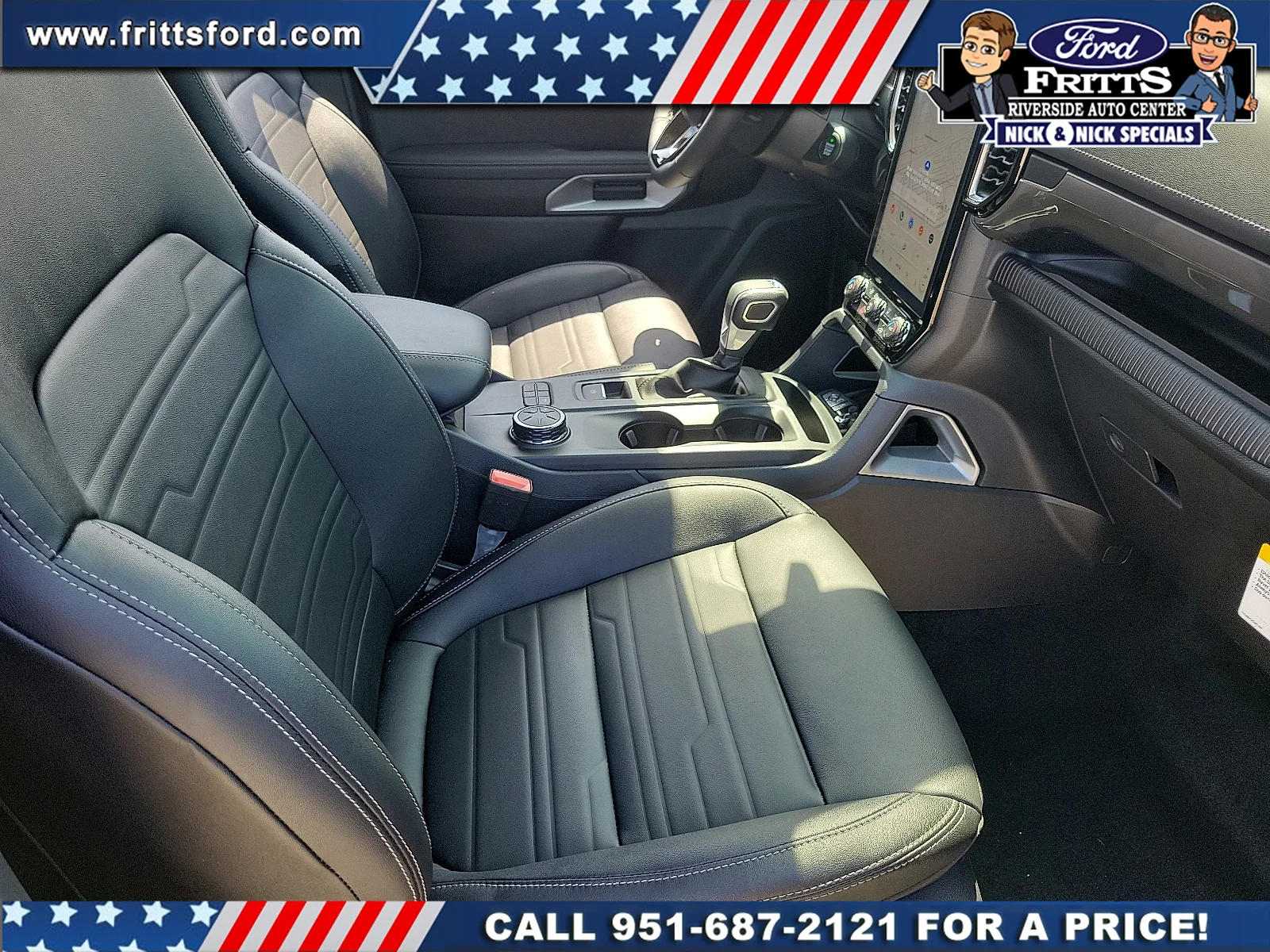 New 2025 Azure Gray Metallic Tri-coat Ford LARIAT® image 17