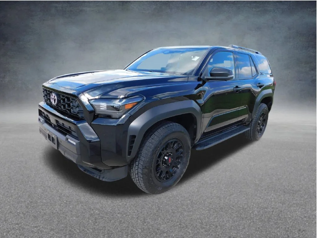 Used 2025 Black Toyota TRD Off-Road Premium image 3