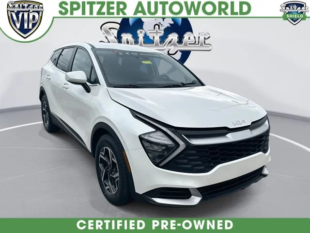 Used 2023 White Kia LX image 1
