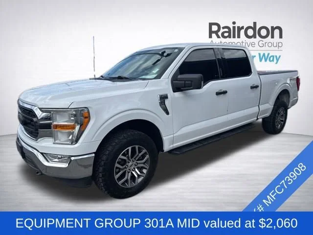 Used 2021 Oxford White Ford XLT image 3