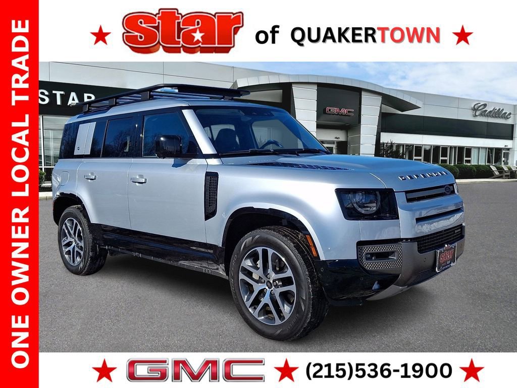 Silver 2022 Land Rover Defender 110 X-Dynamic SE AWD SUV / Crossover All-Wheel Drive