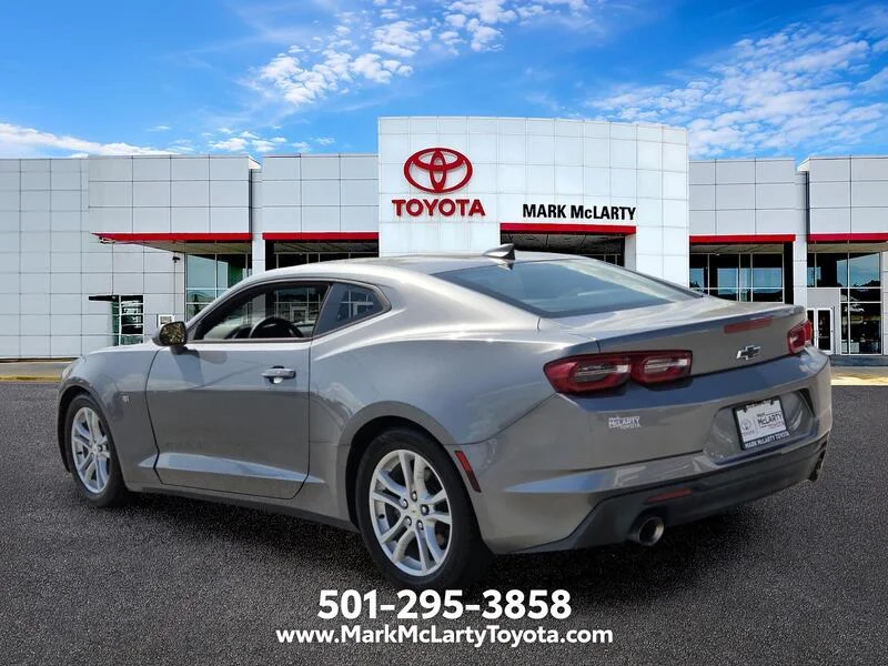 Used 2021 Steel Gray Metallic CHEVROLET 2DR CPE 1LS image 3