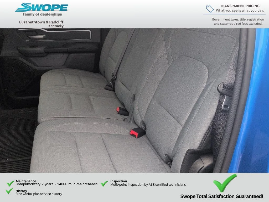 Used 2021 Hydro Blue Pearlcoat Ram Big Horn image 10