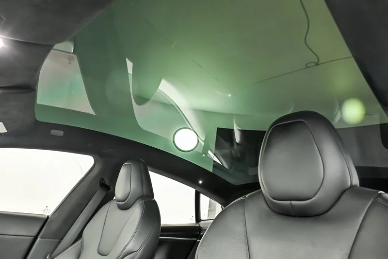 Used 2021 Pearl White Multi-Coat Tesla Plaid image 16