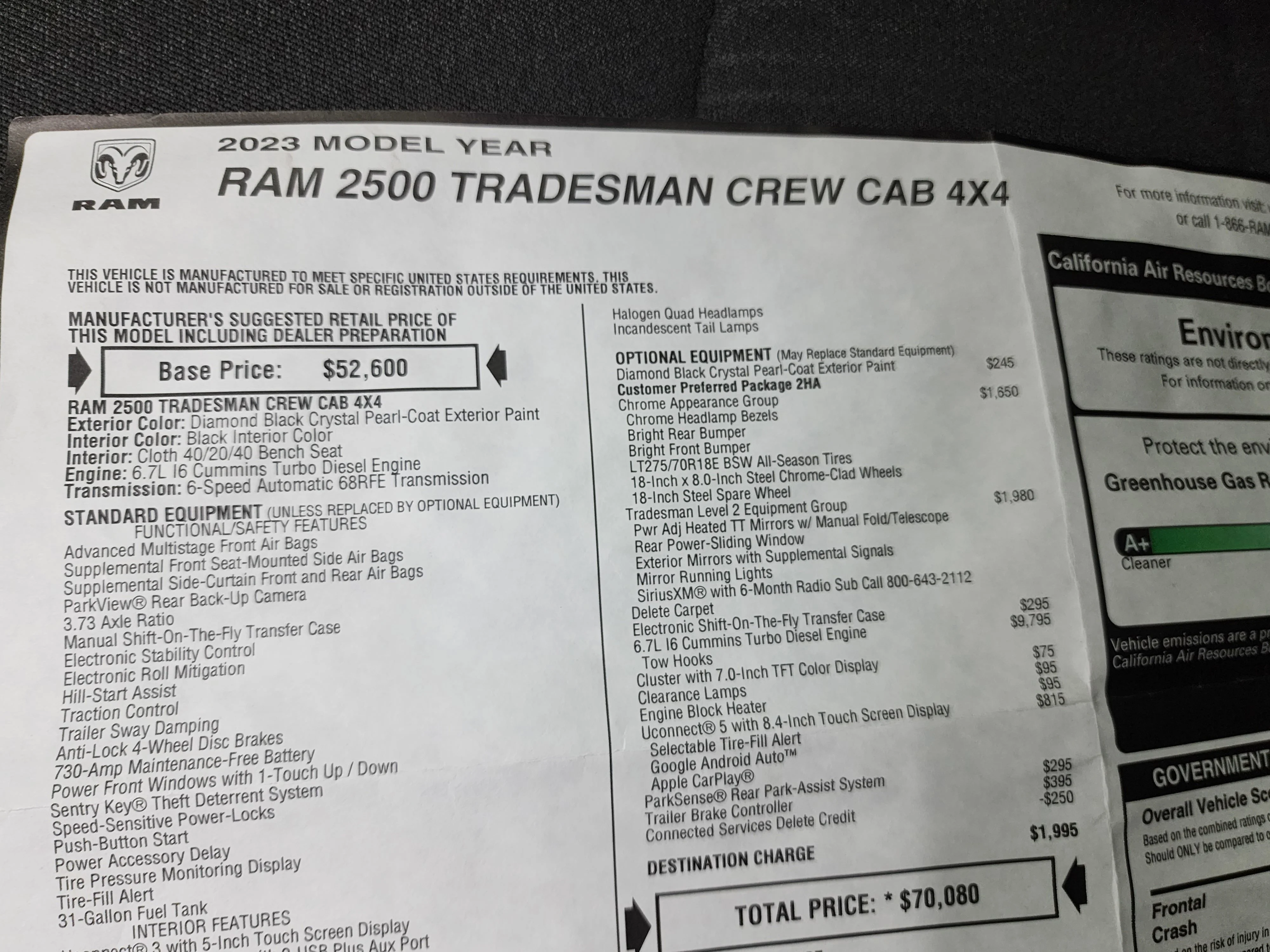 2023 RAM Ram 2500 Pickup Tradesman - Photo 49