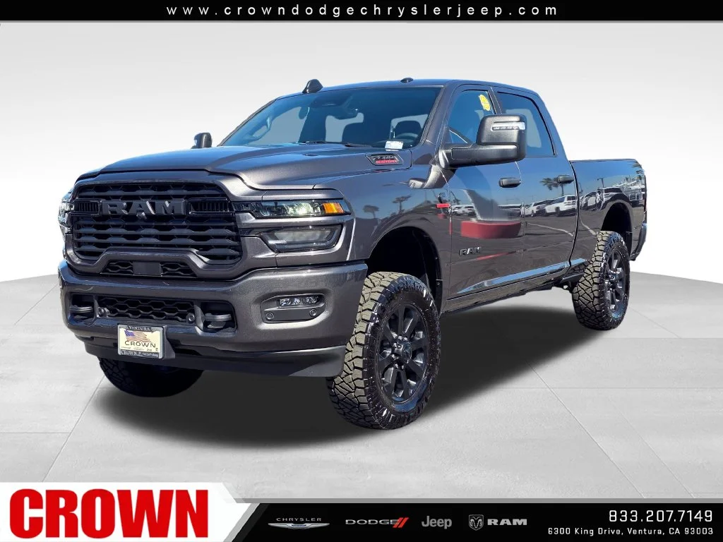 New 2026 Granite Crystal Metallic Clear-Coat Exterior Paint RAM Big Horn image 31