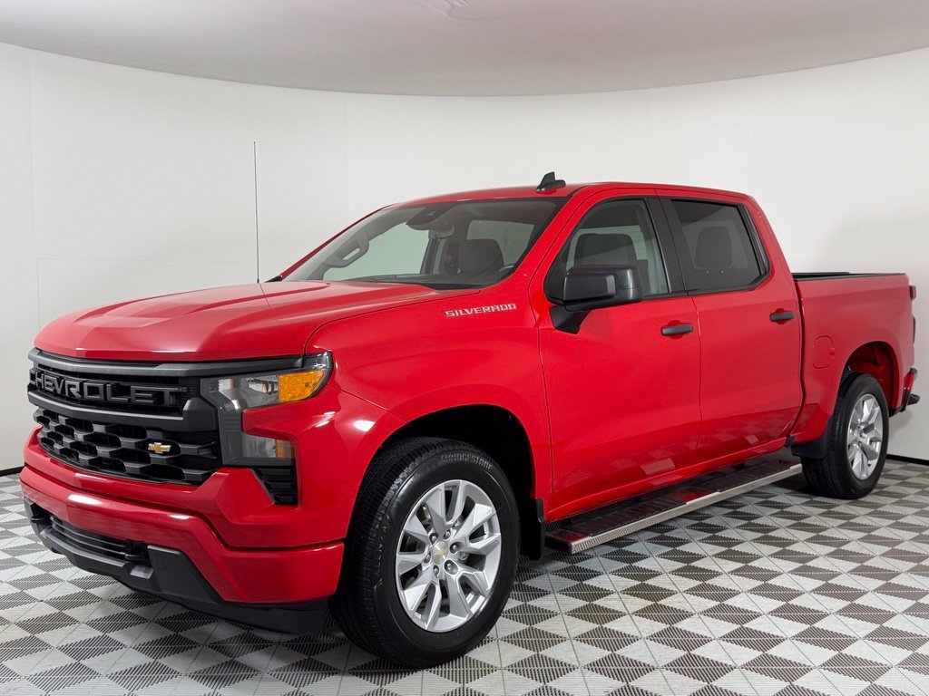Used 2023 Radiant Red Tintcoat Chevrolet Custom image 3