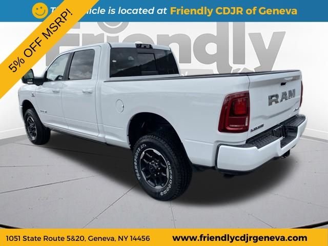 New 2026 Bright White Clear-Coat Exterior Paint RAM Laramie image 3