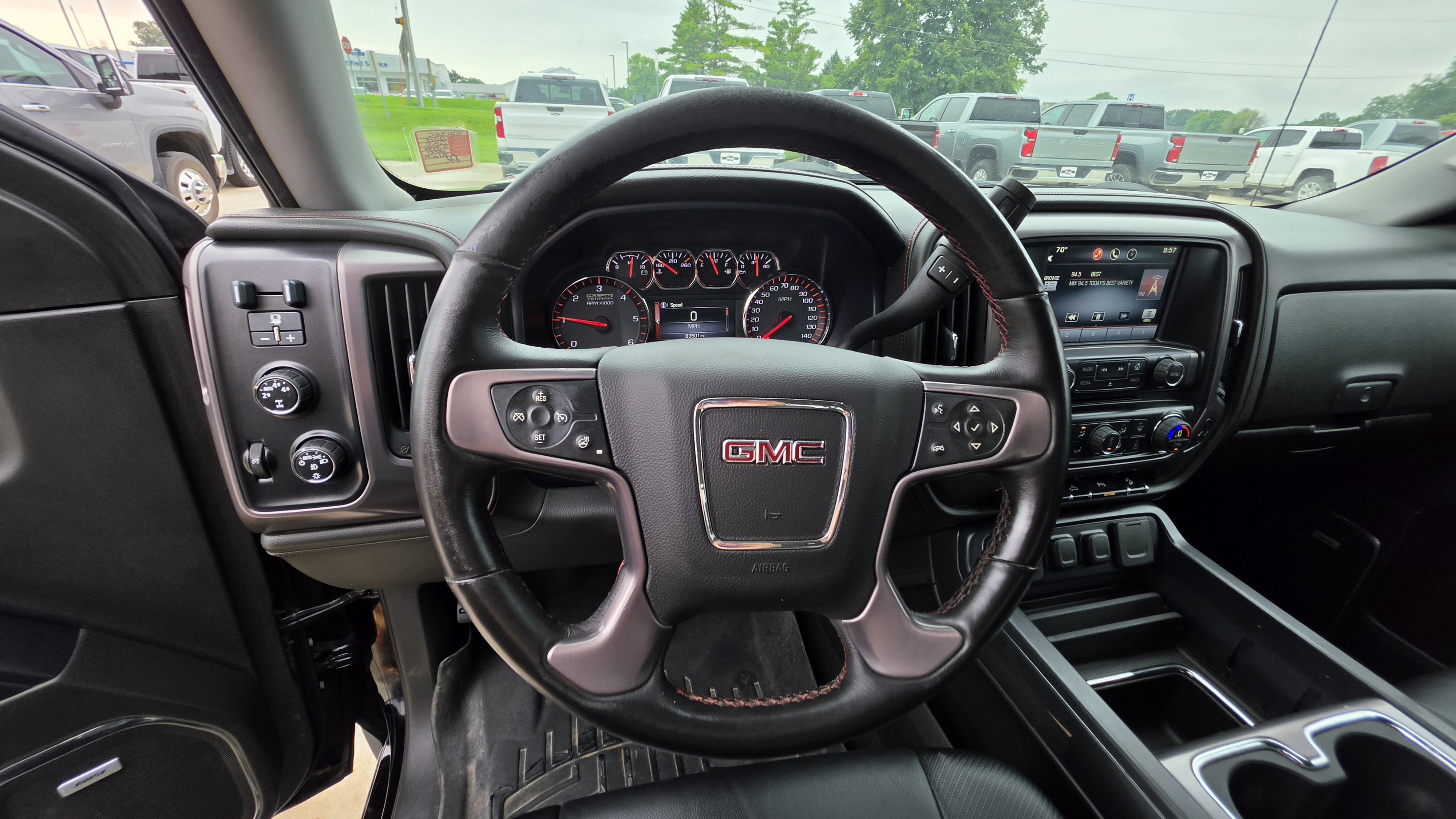 Used 2015 ONYX BLACK GMC SLT image 13