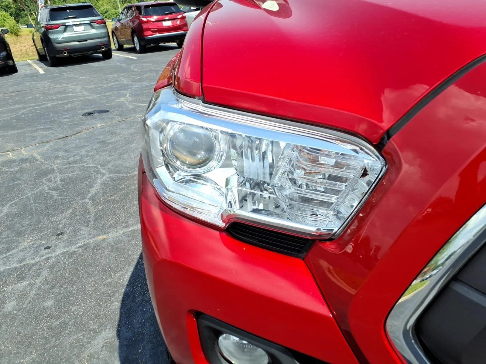 Used 2023 Barcelona Red Metallic Toyota SR5 image 17