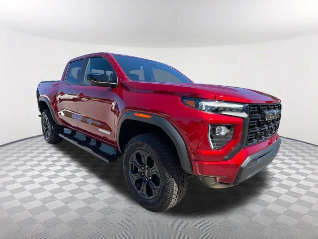 Used 2025 Volcanic Red Tintcoat GMC Elevation image 3