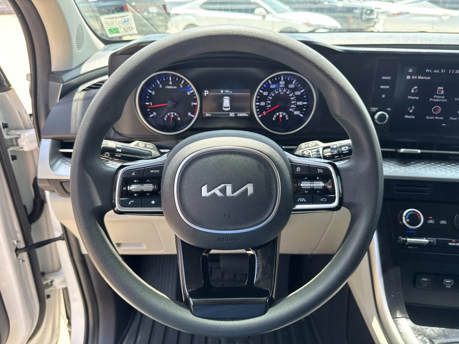 Used 2024 White Kia LX image 21
