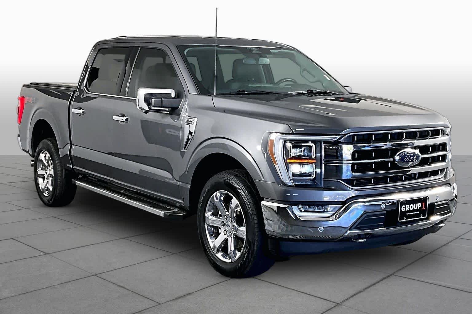 Certified Used 2022 Carbonized Gray Ford LARIAT image 3