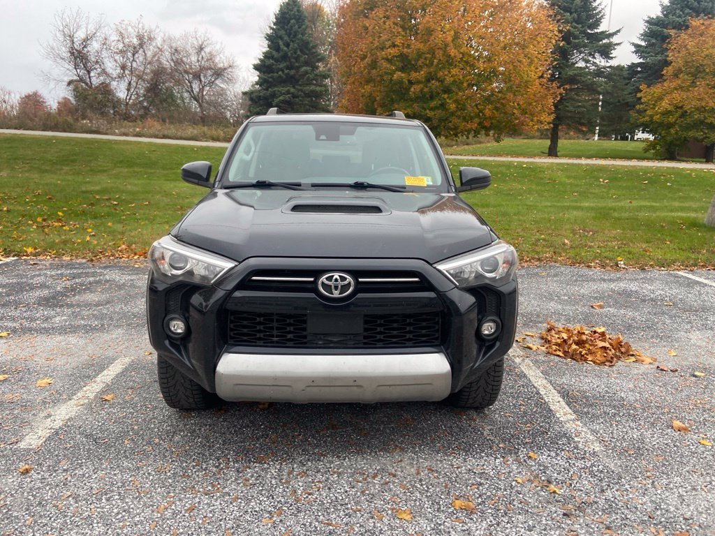 Used 2021 Midnight Black Metallic Toyota TRD Off-Road image 2