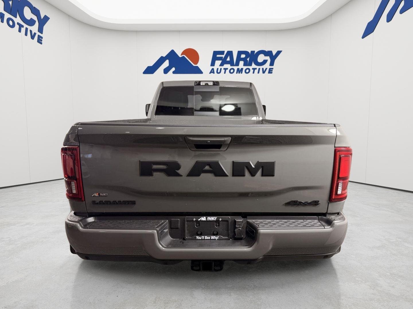 New 2026 Ceramic Gray Clear-Coat Exterior Paint RAM Laramie image 4