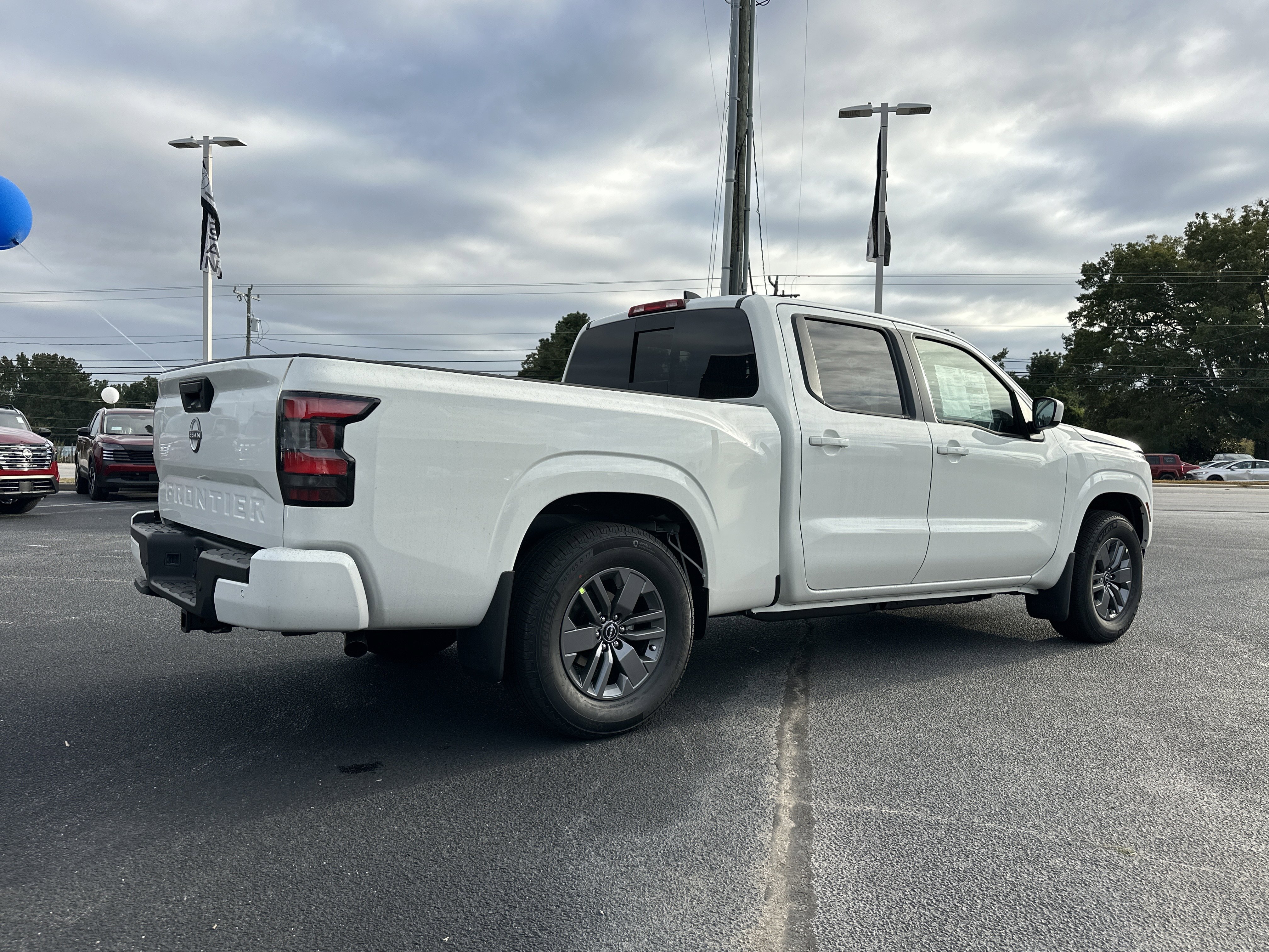 New 2026 Glacier White Nissan Crew Cab SV Long Bed image 8