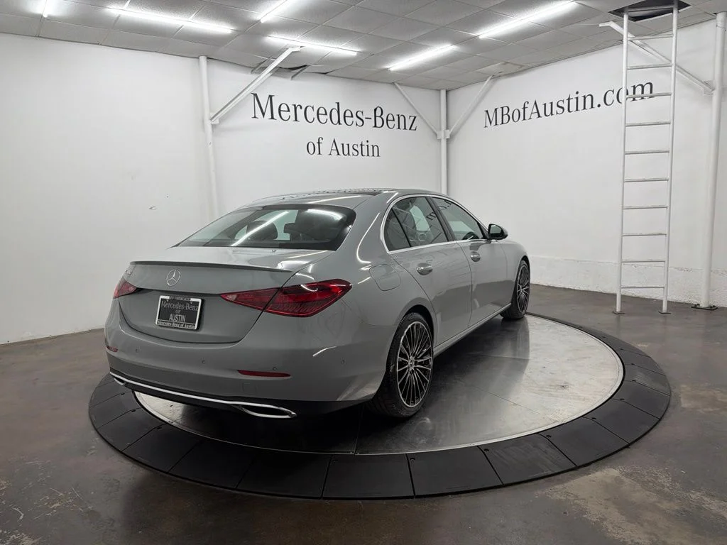New 2026 White Mercedes-Benz C 300 image 7