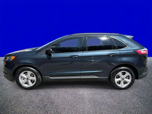 Certified Used 2024 Blue Metallic Ford SE image 6