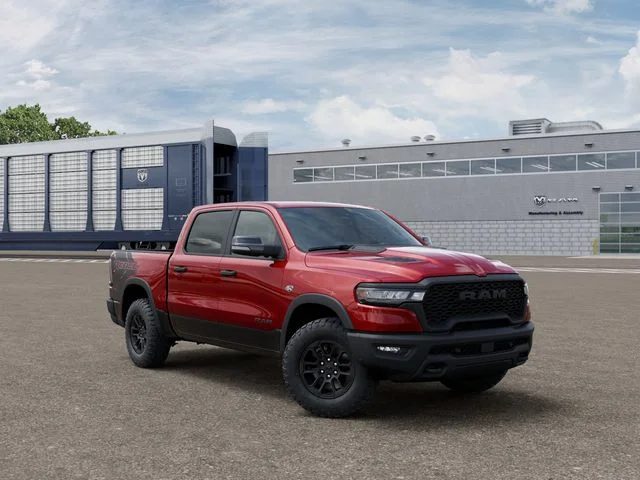 New 2026 Molten Red Pearl-Coat Exterior Paint RAM Rebel image 5