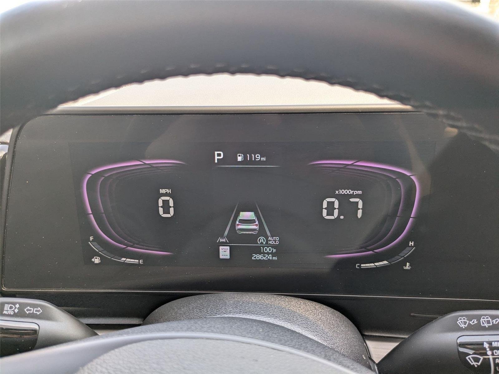 Used 2024 Ebony Black Kia EX image 12