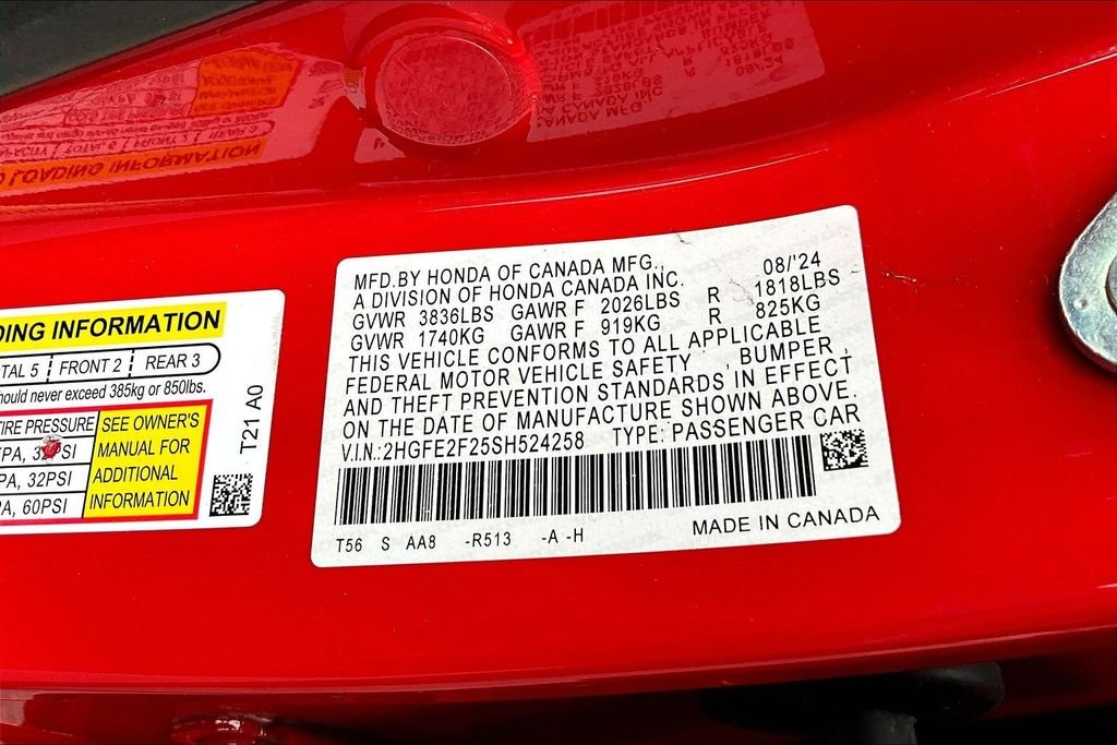Used 2025  Honda LX image 19