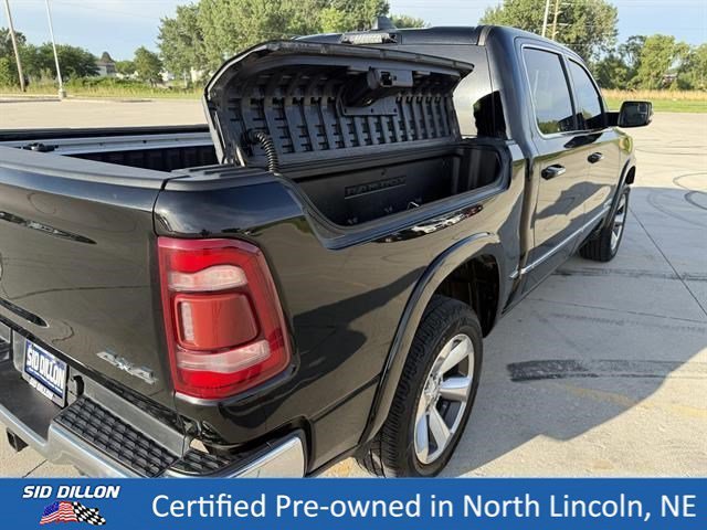 Used 2022 Diamond Black Crystal Pearlcoat Ram Limited image 9