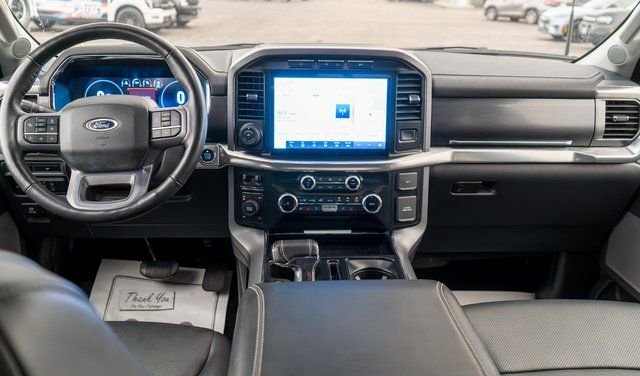 Used 2023 Agate Black Metallic Ford Lariat image 12