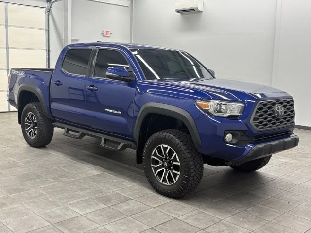 Used 2022 Blue Toyota TRD Off-Road image 1