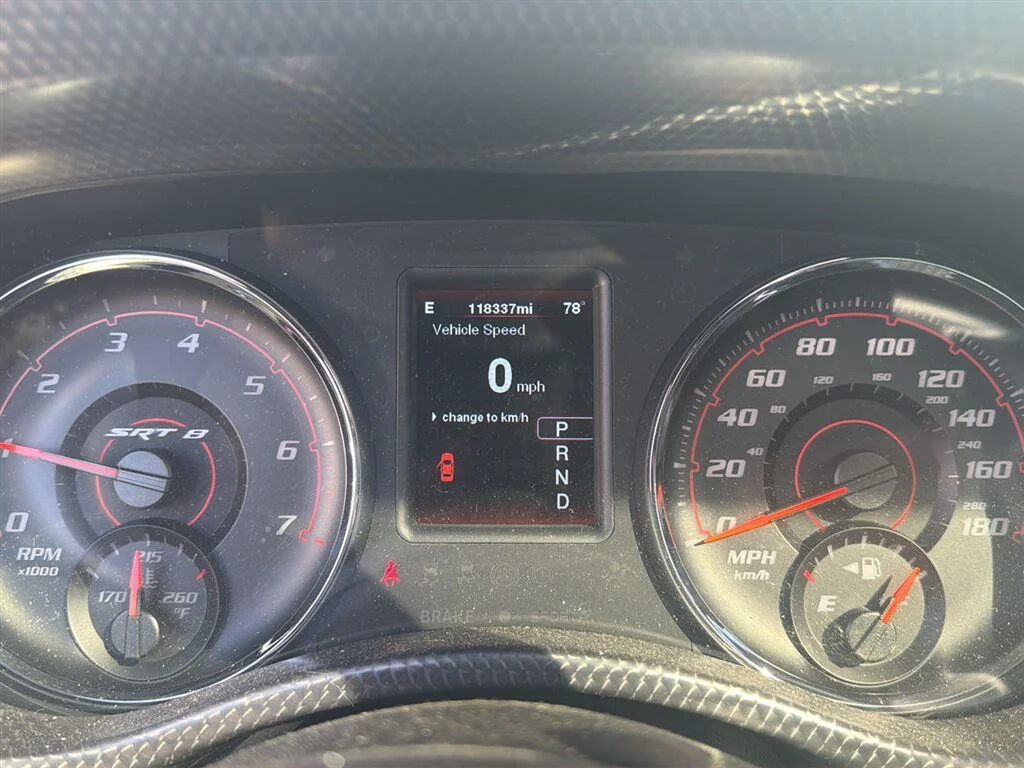 Used 2012 Redline (3) Coat Pearl Dodge SRT8 image 2