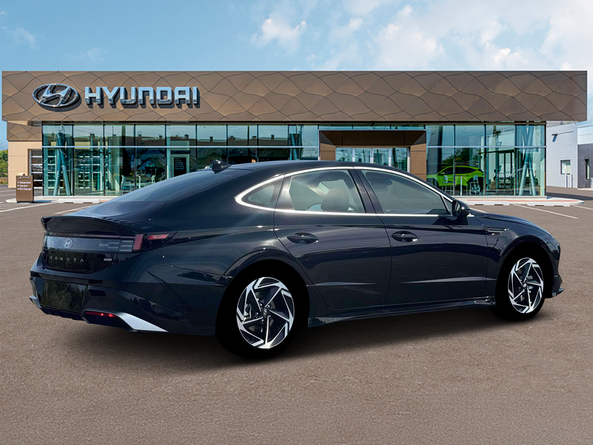 New 2026 Black Hyundai SEL Sport image 8