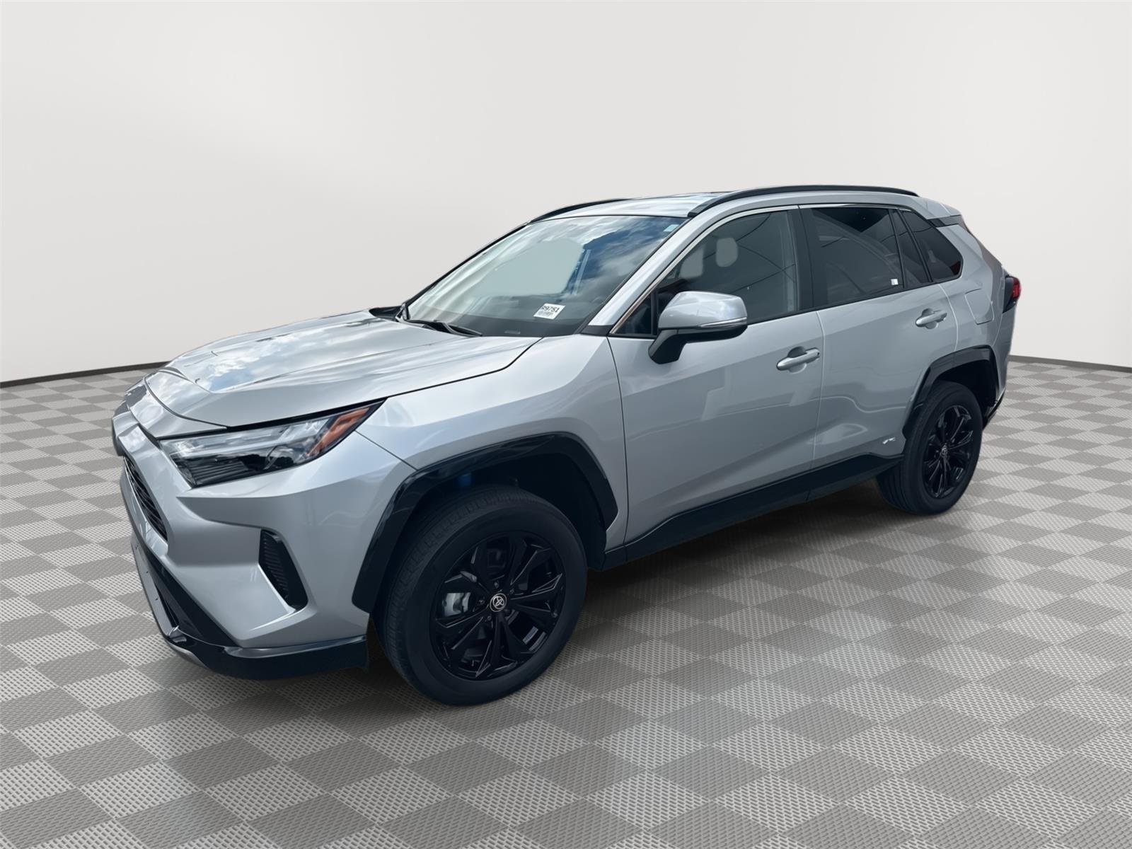 Used 2025 Silver Sky Metallic Toyota Hybrid SE image 1