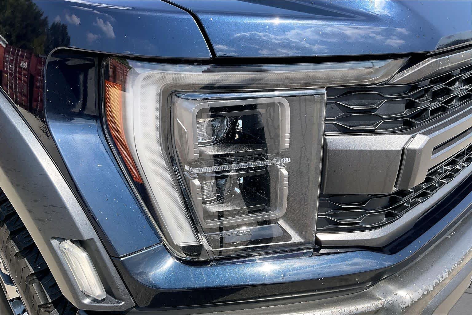 Used 2022 Antimatter Blue Ford Raptor image 28