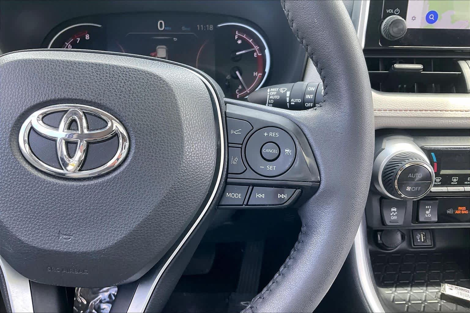 Used 2023 Midnight Black Metallic Toyota XLE image 24