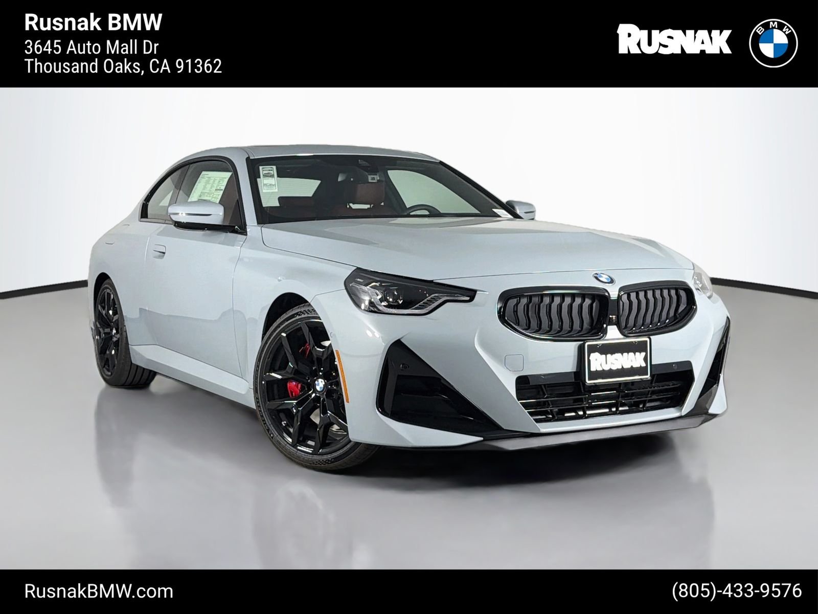 New 2026 Brooklyn Grey Metallic BMW 230i image 1